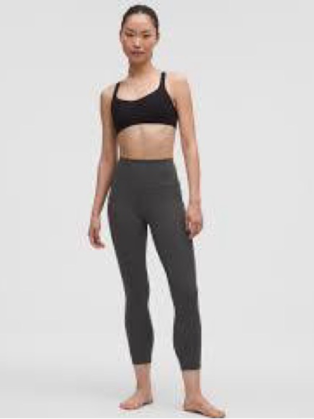 lululemon athletica High-Waist Ankle-Length Leggings - Charcoal